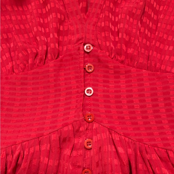 ❤️HOST PICK❤️Hello Molly Downtown Brunch Red Maxi Dress - Picture 9 of 17